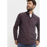 Image of Men's plaid shirt by CAMEL