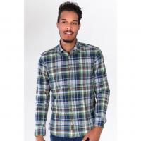 Image of Check shirt made of cotton by CAMEL