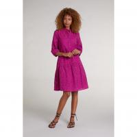 Image of Lacey Festival Dress in FUCHSIA from OUI