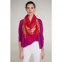 Image of Floral Print Scarf by OUI
