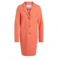 Image of Classic Cut Boiled Wool Coat by OUI