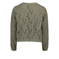 Image of Floral Lace Cropped Jacket by BETTY BARCLAY