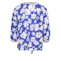Image of FLORAL BLOUSE WITH TIE FRONT by BETTY BARCLAY