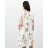 Image of ROSETTA BUTTON SHOULDER SHIFT DRESS by JOULES