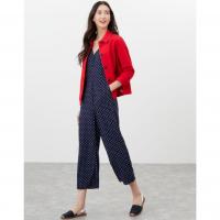 Image of HAISLEY V NECK BUTTON DOWN JUMPSUIT by JOULES