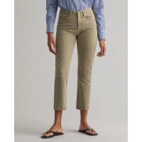 Image of Slim Leg High-Waisted Colour Cropped Jeans by GANT