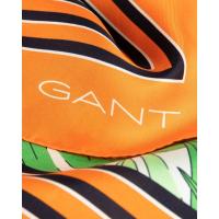 Image of Palm Breeze Print Silk Scarf by GANT