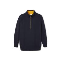 Image of MOSS ZIP NECK by PEREGRINE