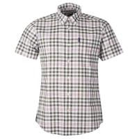 Image of GINGHAM 26 SHORT SLEEVED TAILORED SHIRT by BARBOUR