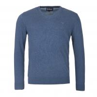 Image of PIMA COTTON V-NECK SWEATER by BARBOUR