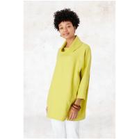 Image of Textured Linen Cowl Tunic by SAHARA
