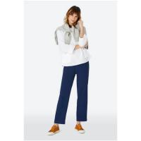 Image of Textured Linen Slim Trouser by SAHARA