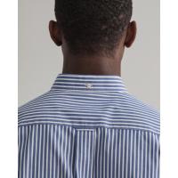 Image of Regular Fit Short Sleeve Stripe Broadcloth Shirt by GANT