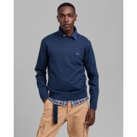 Image of Classic Cotton Crew Neck Jumper by GANT