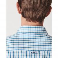 Image of SHORT SLEEVE TATTERSALL SHIRT by CREW