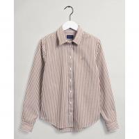 Image of Striped Broadcloth Shirt by GANT