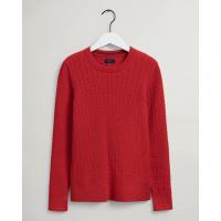 Image of GANT Cable Crew Neck Sweater by GANT