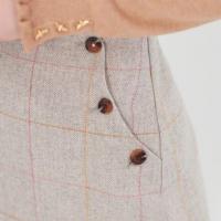 Image of Calla Tweed Skirt by JOULES