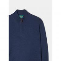 Image of BARTON WOOL 1/4 ZIP by ALAN PAINE