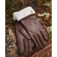 Image of Barbour Lara Leather Gloves by BARBOUR