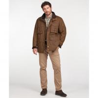 Image of Barbour Watson Wax Jacket in BROWN from BARBOUR