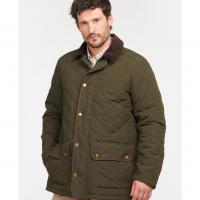 Image of Barbour Burton Quilted Jacket in OLIVE from BARBOUR