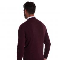 Image of Barbour Lambswool Essential V-Neck Sweater by BARBOUR