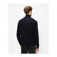 Image of Textured Crew Neck by TED BAKER