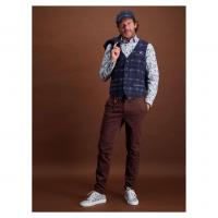 Image of Waistcoat red / blue check wool by A FISH NAMED FRED