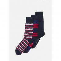 Image of 3-PACK GIFT BOX STRIPE SOCKS by TOMMY HILFIGER
