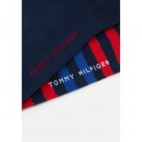 Image of MEN DUO STRIPE SNEAKER 2 PACK by TOMMY HILFIGER