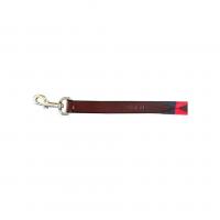 Image of Leather Dog Lead - Navidad by PAMPEANO