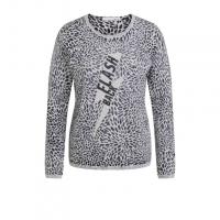 Image of SWEATER WITH AN ALL-OVER PRINT by OUI