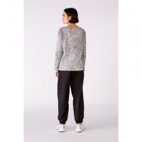 Image of SWEATER WITH AN ALL-OVER PRINT by OUI