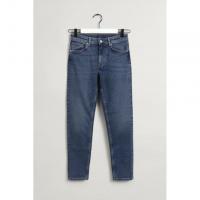 Image of GANT Farla Slim Fit Cropped Jeans by GANT