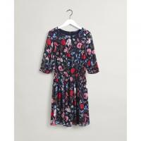 Image of Wild Floral Dress in CLASSIC BLUE from GANT