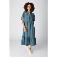 Image of Organza Linen Shirt Dress by SAHARA