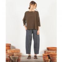 Image of Mama B Denim Trousers in BLUE from MAMA B