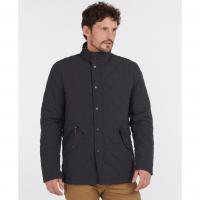 Image of Barbour Shoveler Quilted Jacket in NAVY from BARBOUR