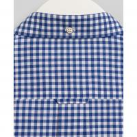 Image of Regular Fit Short Sleeve Gingham Broadcloth Shirt by GANT