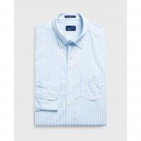 Image of Regular Fit Stripe Broadcloth Shirt by GANT