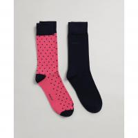 Image of 2-Pack Solid & Dot Socks by GANT