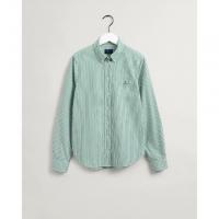 Image of Garment-Washed Stripe Oxford Shirt by GANT