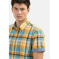 Image of Cotton check shirt by CAMEL